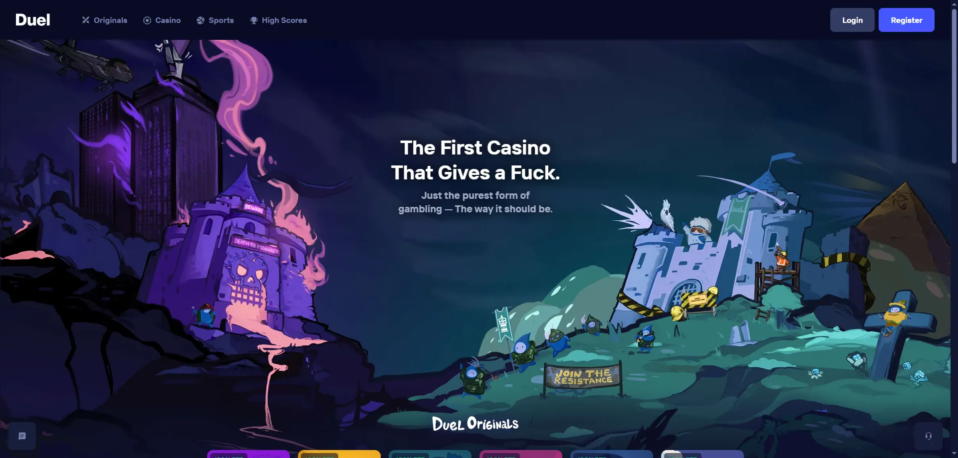 Duel Casino Colombia rese&ntilde;a completa &mdash; juegos, pagos y bonos